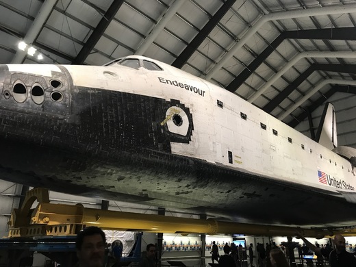 Space Shuttle Endeavour, Los Angeles